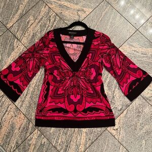 INC Top M Vintage Y2K Boho stretch Fairycore Asian Inspired Whimsigoth Babydoll